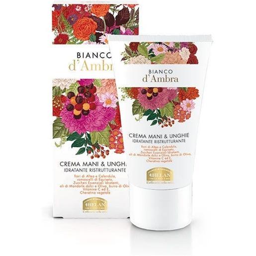 Helan bianco d'ambra crema mani/unghie idratante/ristrutturante 50ml Helan