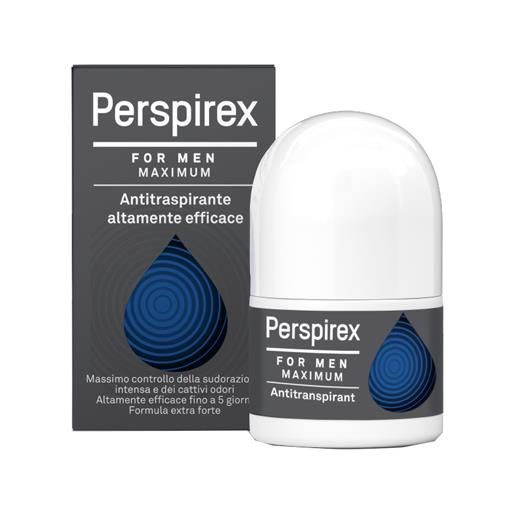 PASQUALI Srl perspirex for men maximum antitraspirante roll on 20 ml
