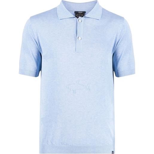 Paul & Shark polo a maniche corte - blu