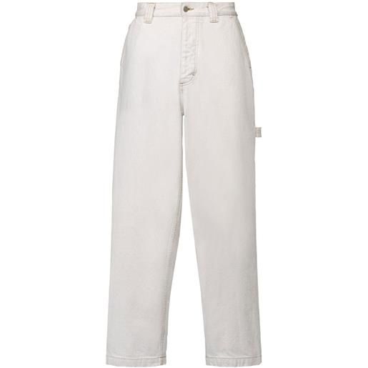 Maison Margiela jeans dritti selvedge - bianco