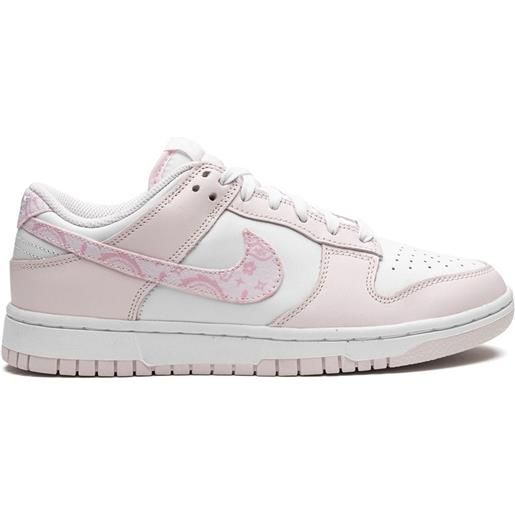 Nike "sneakers dunk low ""pink paisley""" - bianco