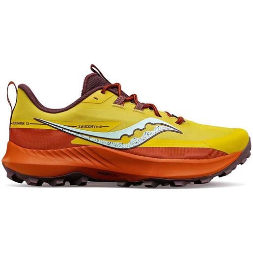 Saucony peregrine 13 trail running shoes arancione eu 41 uomo