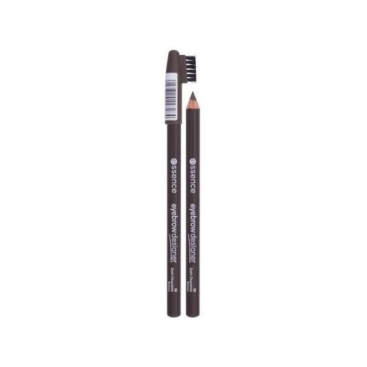 Essence eyebrow designer matita sopracciglia 1 g tonalità 10 dark chocolate brown
