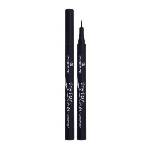 Essence tiny tip liner waterproof eyeliner waterproof in penna 1.1 ml tonalità 01 deep black