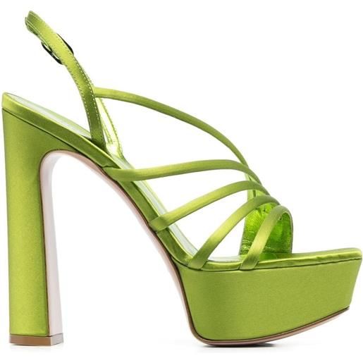 Le Silla sandali scarlet - verde
