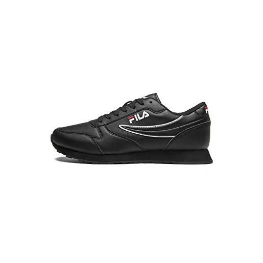Fila orbit low, scarpe da ginnastica basse, uomo, nero (black/black), 41 eu