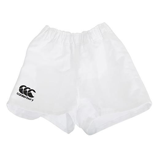 Canterbury, professional rugby e523405, pantaloncini, bambino, bianco, 6