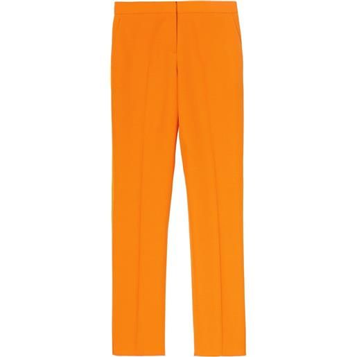 Burberry pantaloni sartoriali - arancione