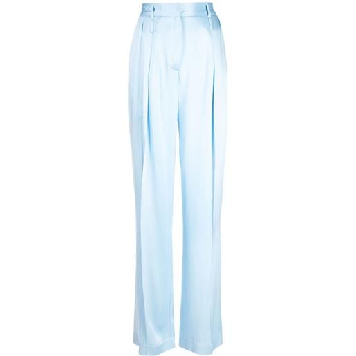 ACT Nº1 pantaloni sartoriali a vita alta - blu