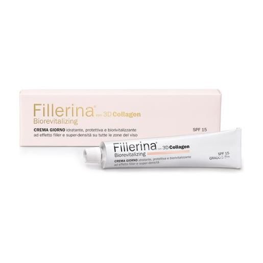 Fillerina labo fillerina biorevitalizing 3d collagen crema giorno grado 5 bio viso 50ml