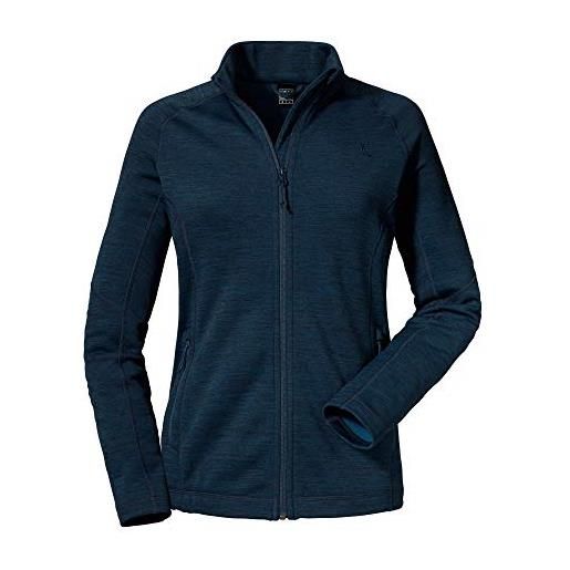 Schöffel nagoya1 fleece jacket, pile da donna, giacca blu navy, 44