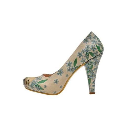 DOGO high heels, pump donna, multicolore, 41 eu