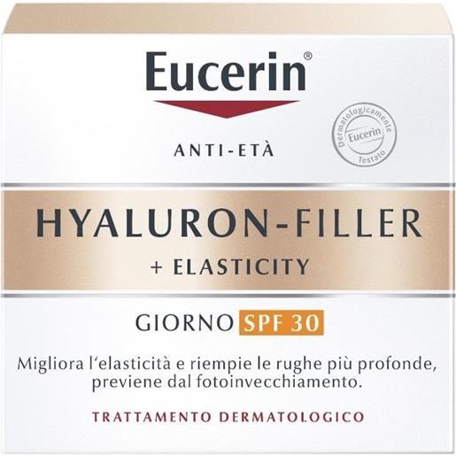 BEIERSDORF SPA eucerin hyaluron-filler+elasticity spf30 50 ml crema viso giorno