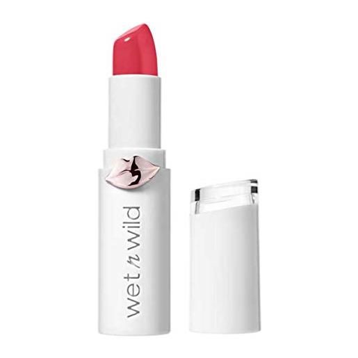 Wet n Wild, megalast lipstick, rossetto idratante, lunga durata con finish lucido, formula idratante, strawberry lingerie