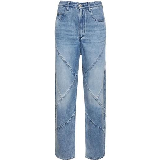 MARANT ETOILE jeans corsy in denim di lyocell