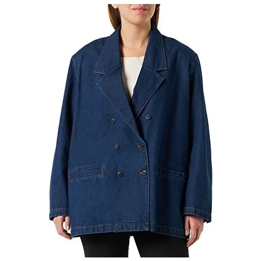 Wrangler oversized blazer giacche di jeans, phoebe, small da donna