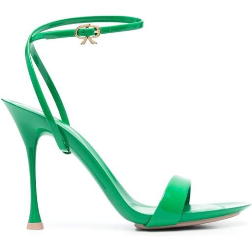 Gianvito Rossi sandali ribbon 105mm - verde