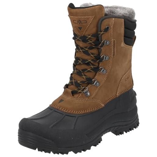 CMP kinos snow boots wp, stivali da neve uomo, nero, 42 eu
