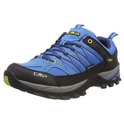 CMP rigel low trekking shoes wp, scarpe da trekking uomo, militare-moss, 40 eu