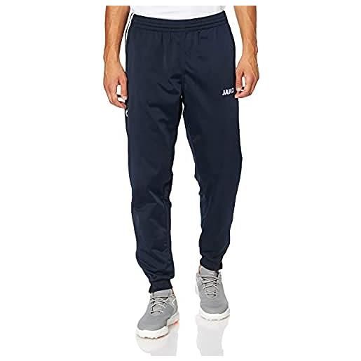 JAKO pantaloni da uomo competition 2.0, in poliestere, taglia m, colore: blu