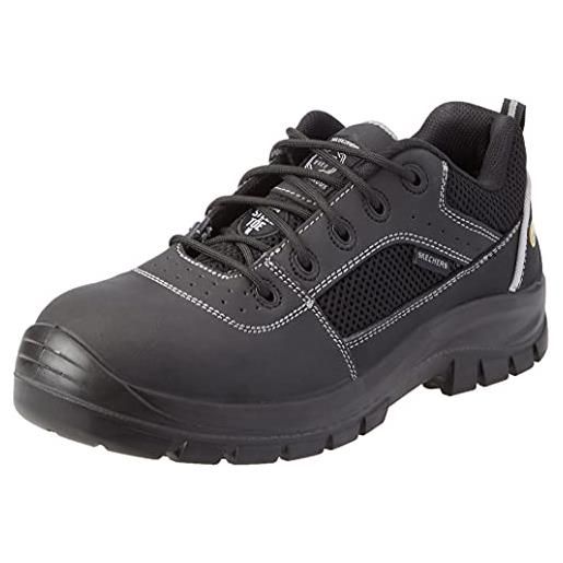 Skechers trofo, scarpe per lavori industriali uomo, nero, 46 eu