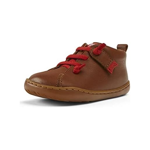 Camper peu cami first walker-80153, sneaker casual bimbo 0-24, marrone (brown/80153-084), 20 eu