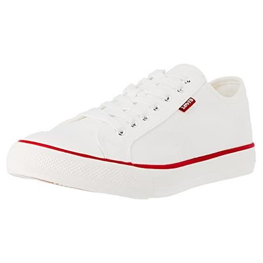 Levi's hernandez, scarpe da ginnastica uomo, bianco regolare, 45 eu