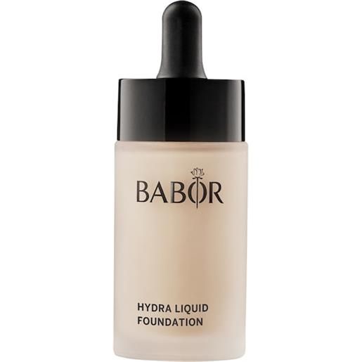 BABOR make-up trucco del viso hydra liquid foundation no. 01 alabaster