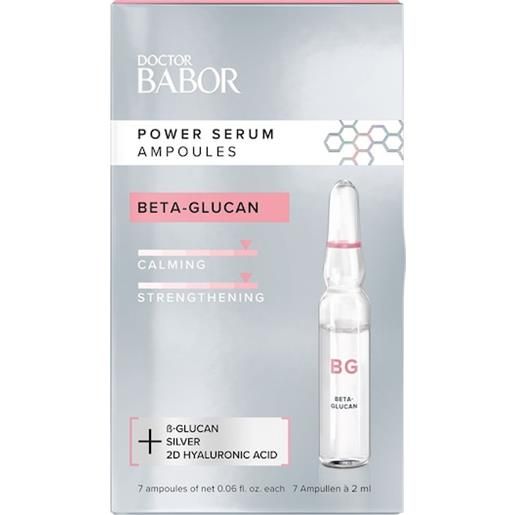 BABOR cura del viso ampoule concentrates fp beta-glucan power serum ampoules