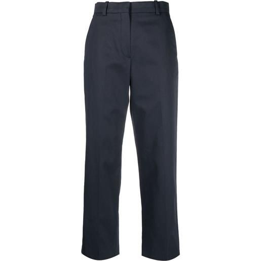 Kenzo pantaloni sartoriali crop - blu