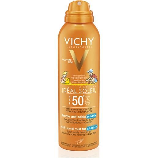 VICHY (L'Oreal Italia SpA) ideal soleil bambini spray anti-sabbia spf 50+ protezione solare molto alta 200 ml