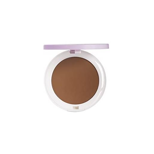 Wakeup Cosmetics Milano wakeup cosmetics - flashlight serum pressed powder, cipria perfezionante cremosa, colore dark bronze