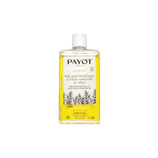 Payot olio per il corpo herbier revitalizing body oil 95 ml