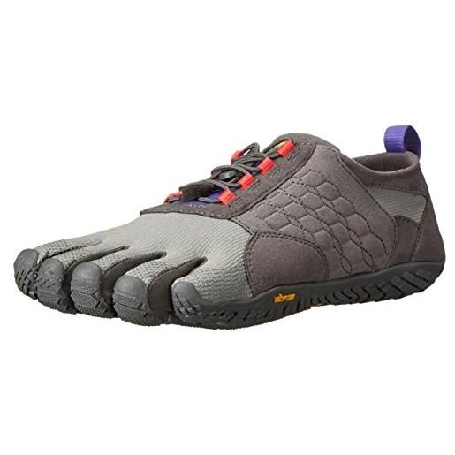 Vibram five fingers trek ascent, scarpe sportive outdoor donna, grigio (dark grey/lilac), 37 eu
