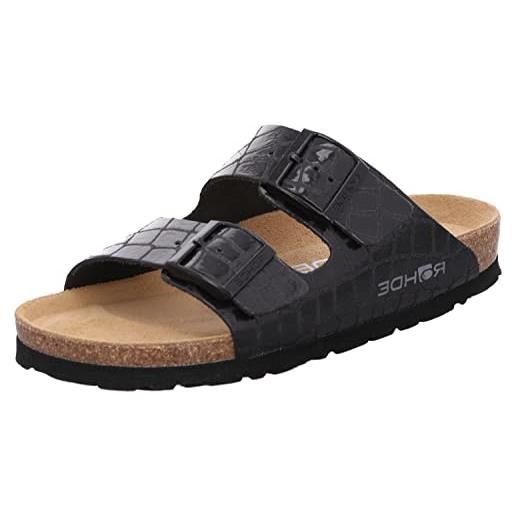 Rohde infradito donna alba 5656, numero: 37 eu, colore: nero