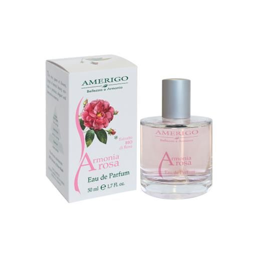 Amerigo eau de parfum armonia rosa Amerigo cosmetici
