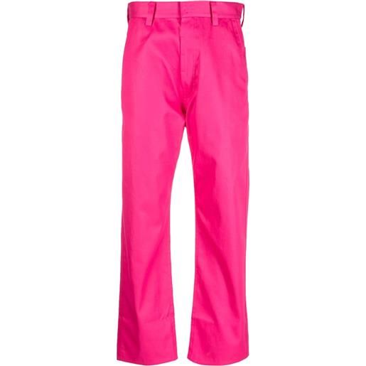 Sofie D'hoore pantaloni crop dritti - rosa