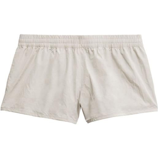 Balenciaga shorts sportivi con vita elasticizzata - toni neutri