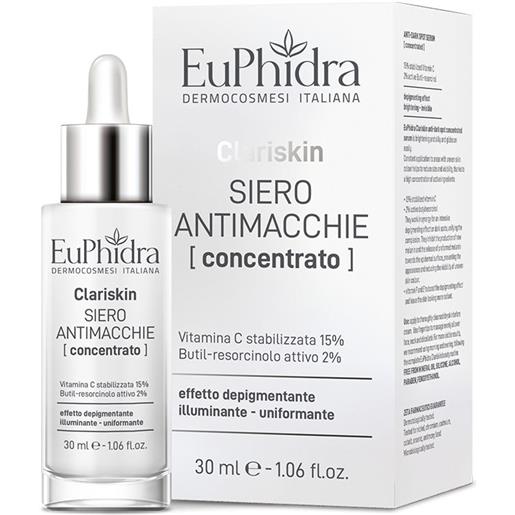 Euphidra siero antimacchie 30ml siero viso antimacchie