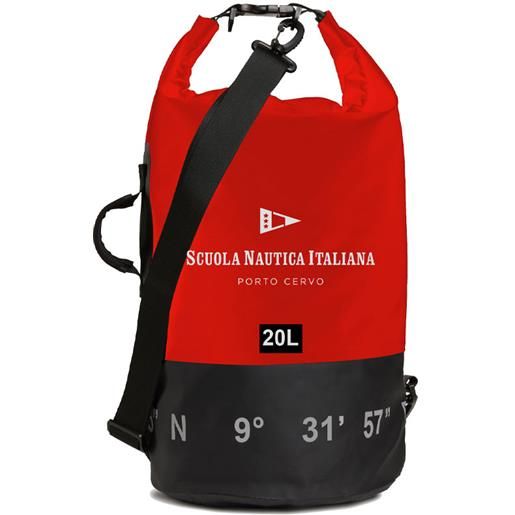 Scuola nautica italiana - zaino dry bag red race