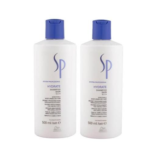 Wella 2 x sp system professional hydrate shampoo 500 ml