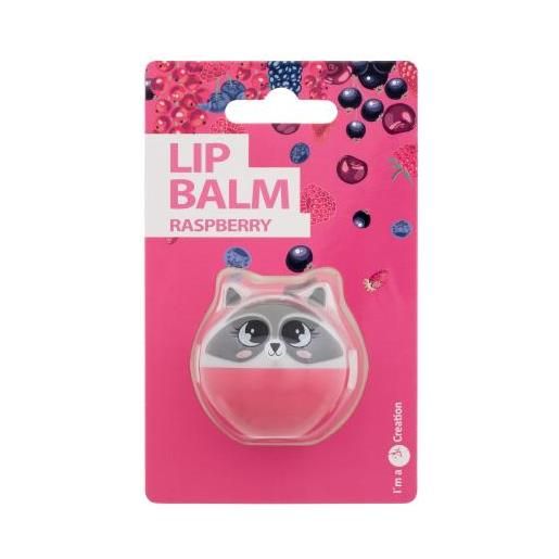 2K cute animals lip balm raspberry balsamo per le labbra 6 g