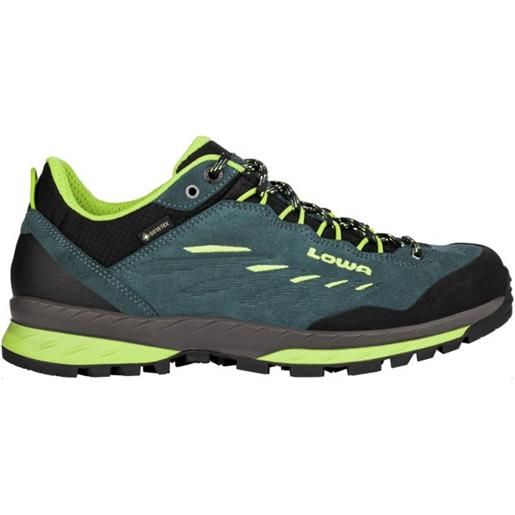 LOWA scarpe delago gtx lo uomo petrol/lime