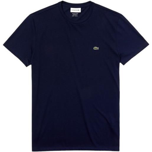 LACOSTE t-shirt classic in pima uomo blue navy