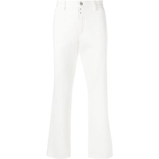 MM6 Maison Margiela jeans dritti - bianco