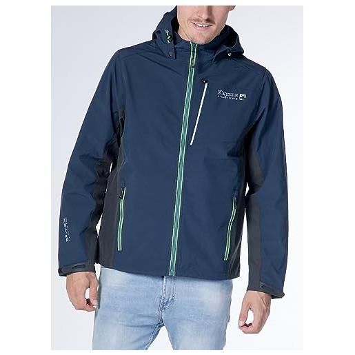 DEPROC-Active - giacca softshell traspirante nunavut, da uomo, colore blu navy, xxl