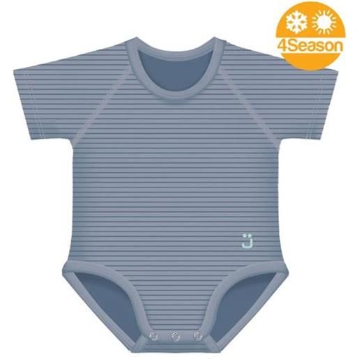 J Bimbi 4season stripes - body neonato 0-36 mesi fantasia righe blu