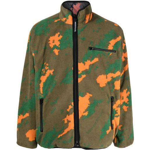 Billionaire Boys Club giacca con stampa camouflage - verde