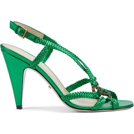 Gucci sandali gg - verde