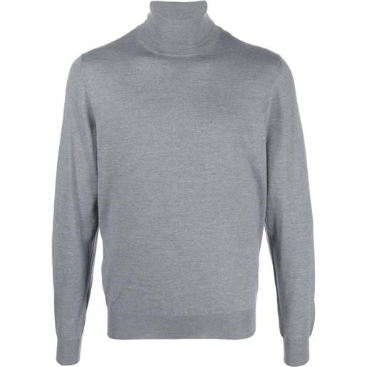 Corneliani maglione a collo alto - grigio